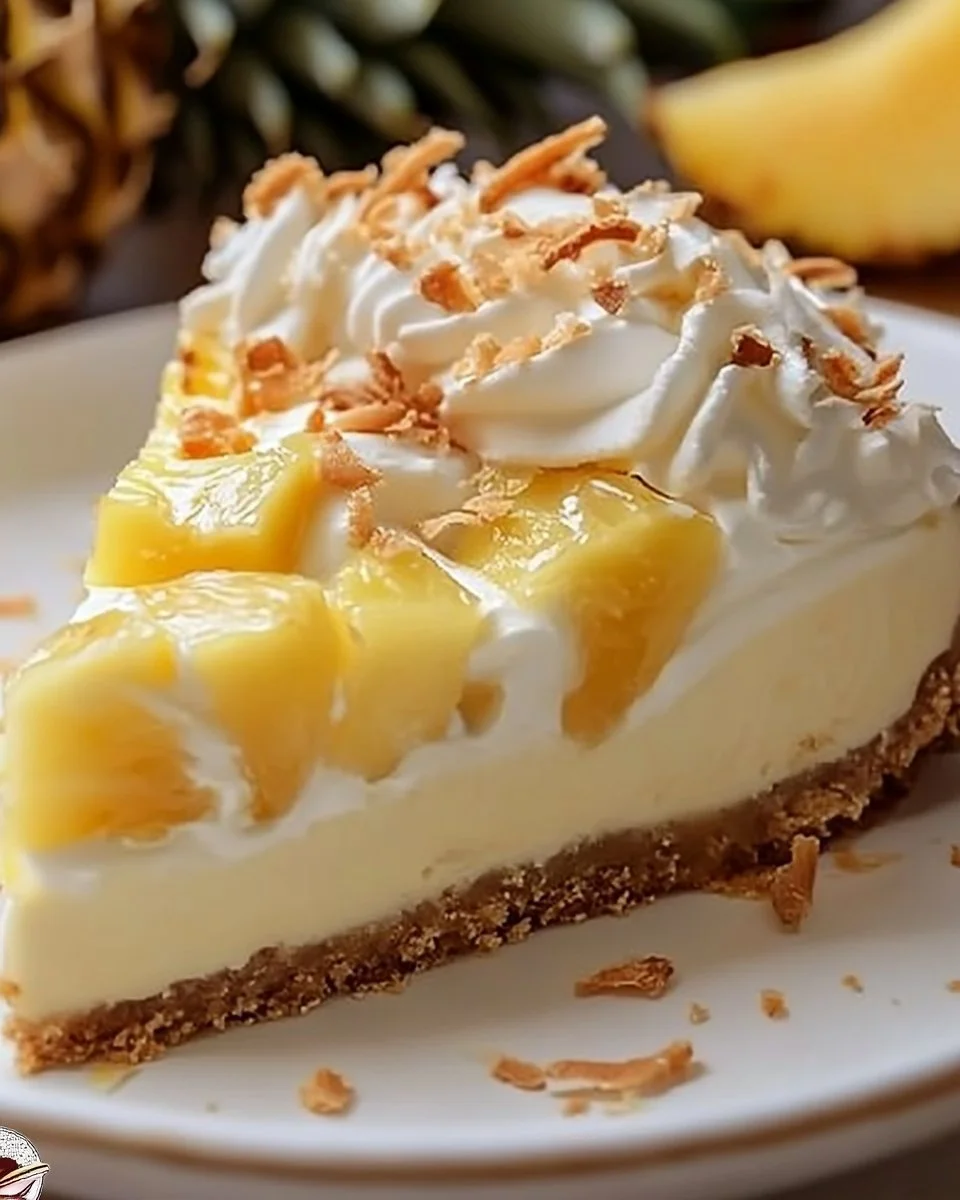 Pineapple Cream Cheese Pie