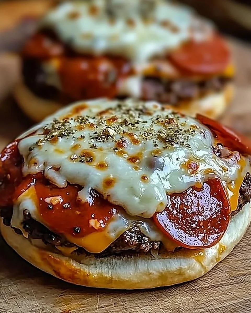 Pizza Burgers Recipe