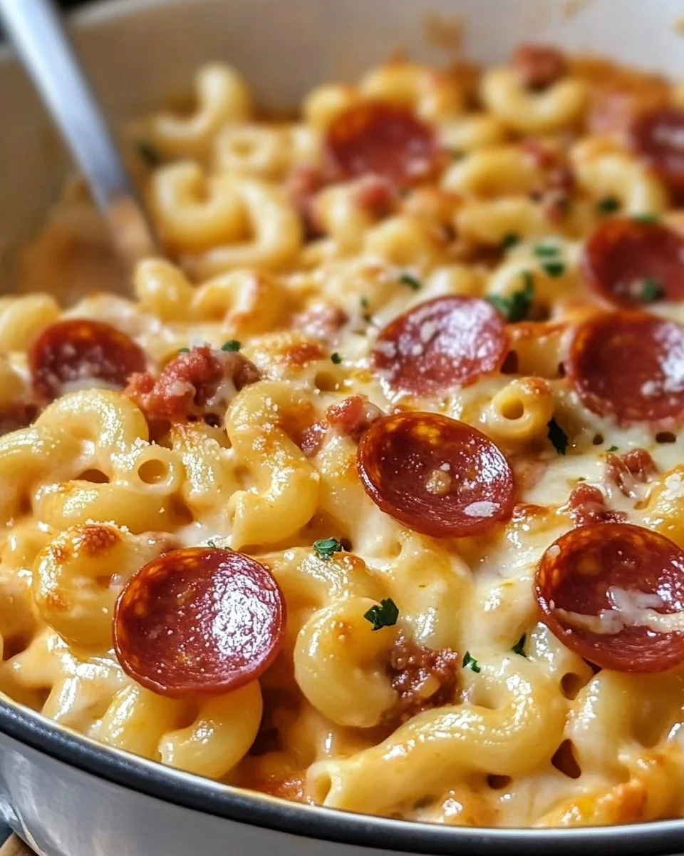 Pizza Macaroni and Cheese