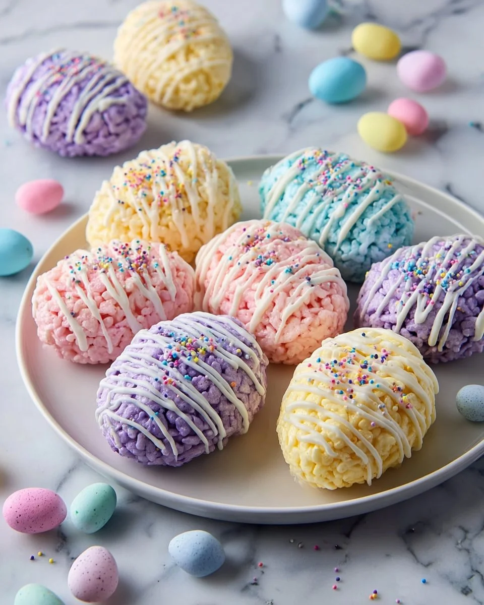 Rice Krispies Easter Egg Treats Recipe
