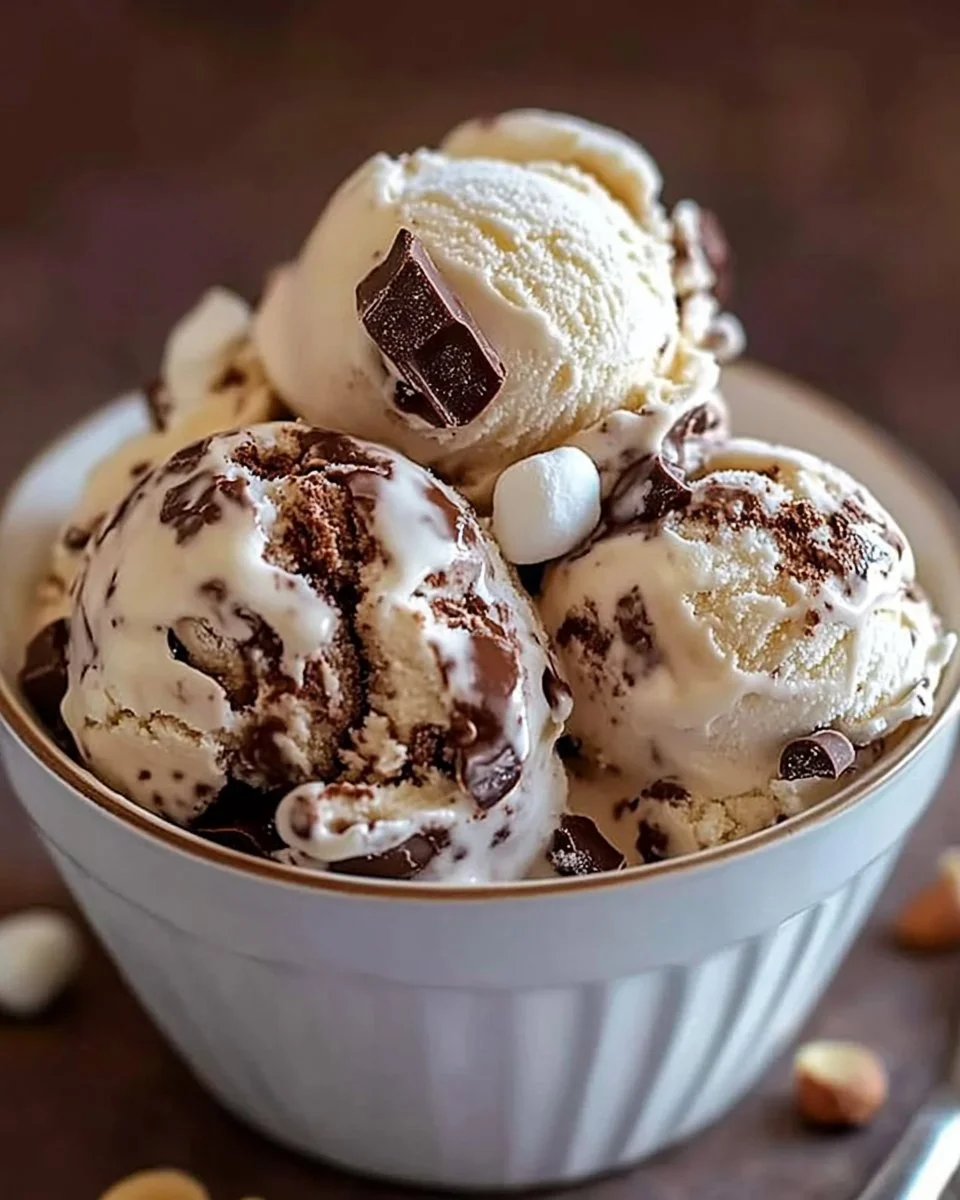 Rocky Road Ice Cream