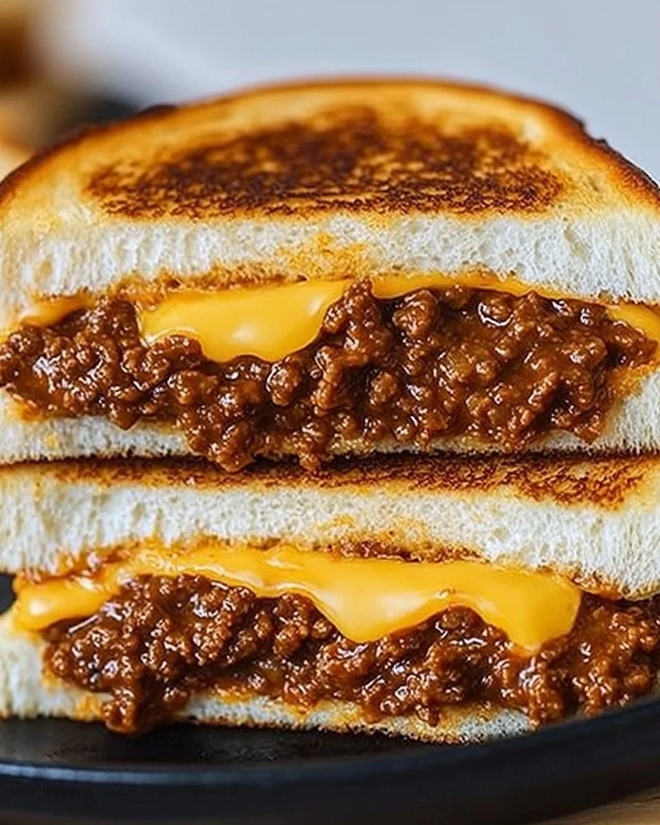Sloppy Joe Grilled Cheese