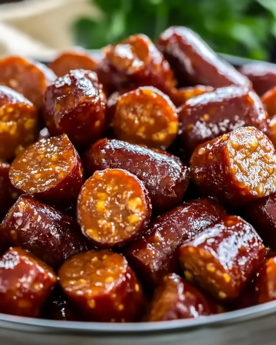 Slow Cooker Kielbasa Bites