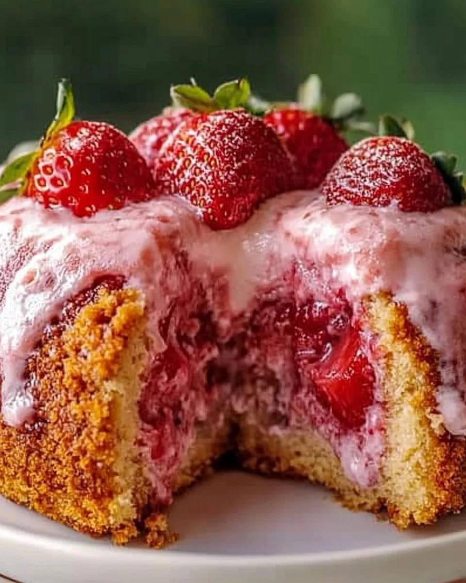 Strawberry Cream Dessert