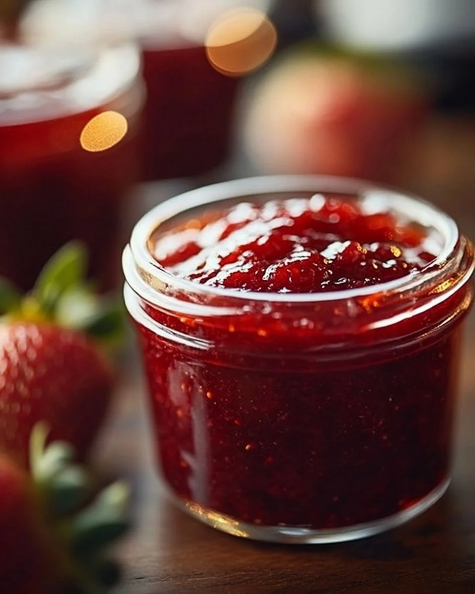 Sweet Heat Jalapeño Strawberry Jam