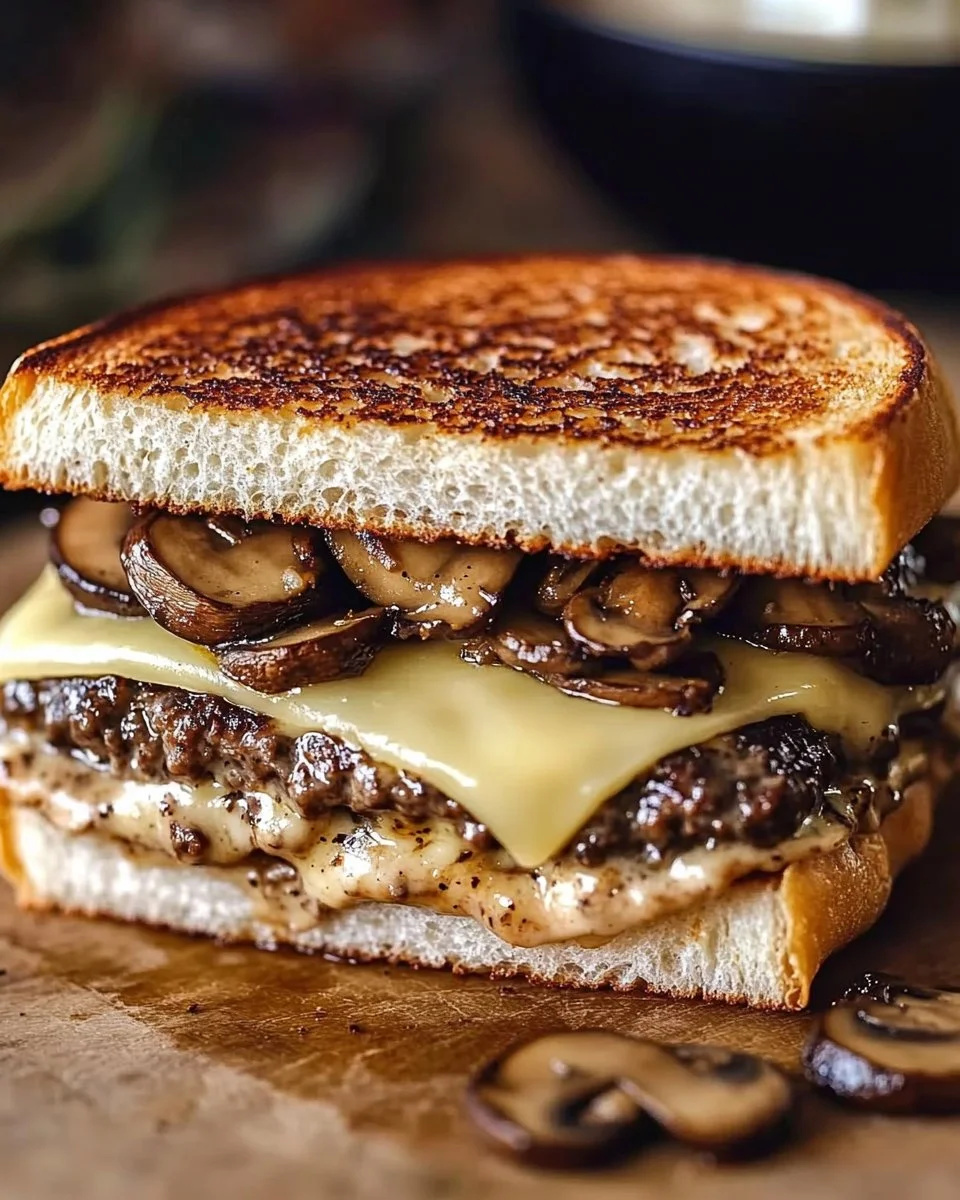 Swiss Mushroom Melt Delight