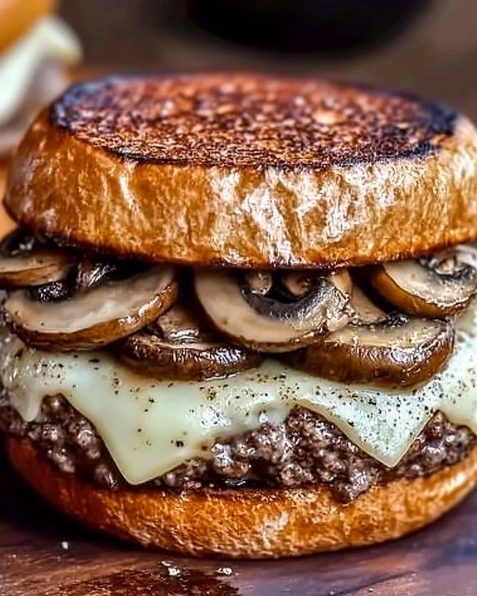 Swiss Mushroom Melt Delight