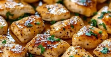 Delicious Butter Chicken Skillet inspired by Texas Roadhouse recipe