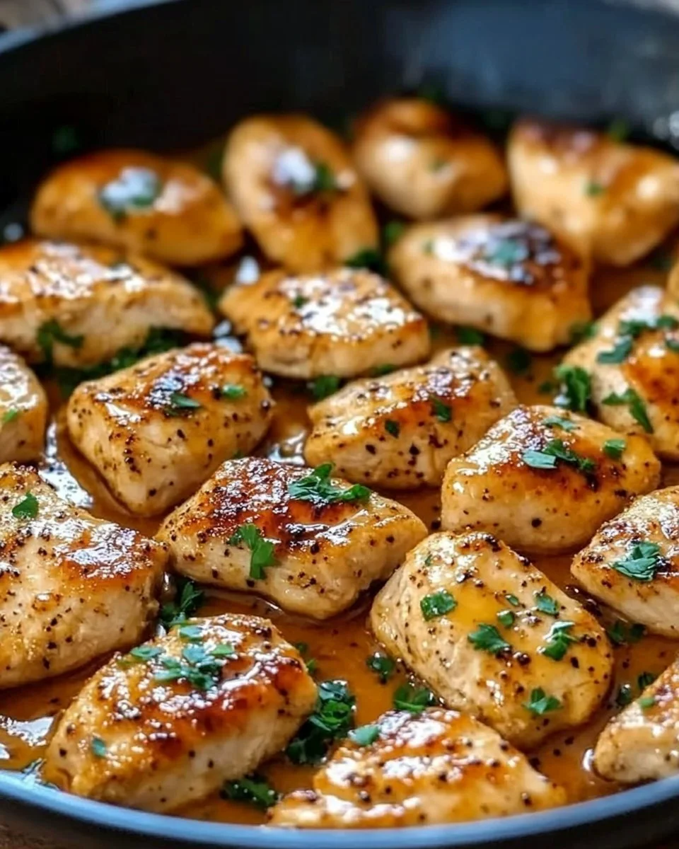Delicious Butter Chicken Skillet inspired by Texas Roadhouse recipe