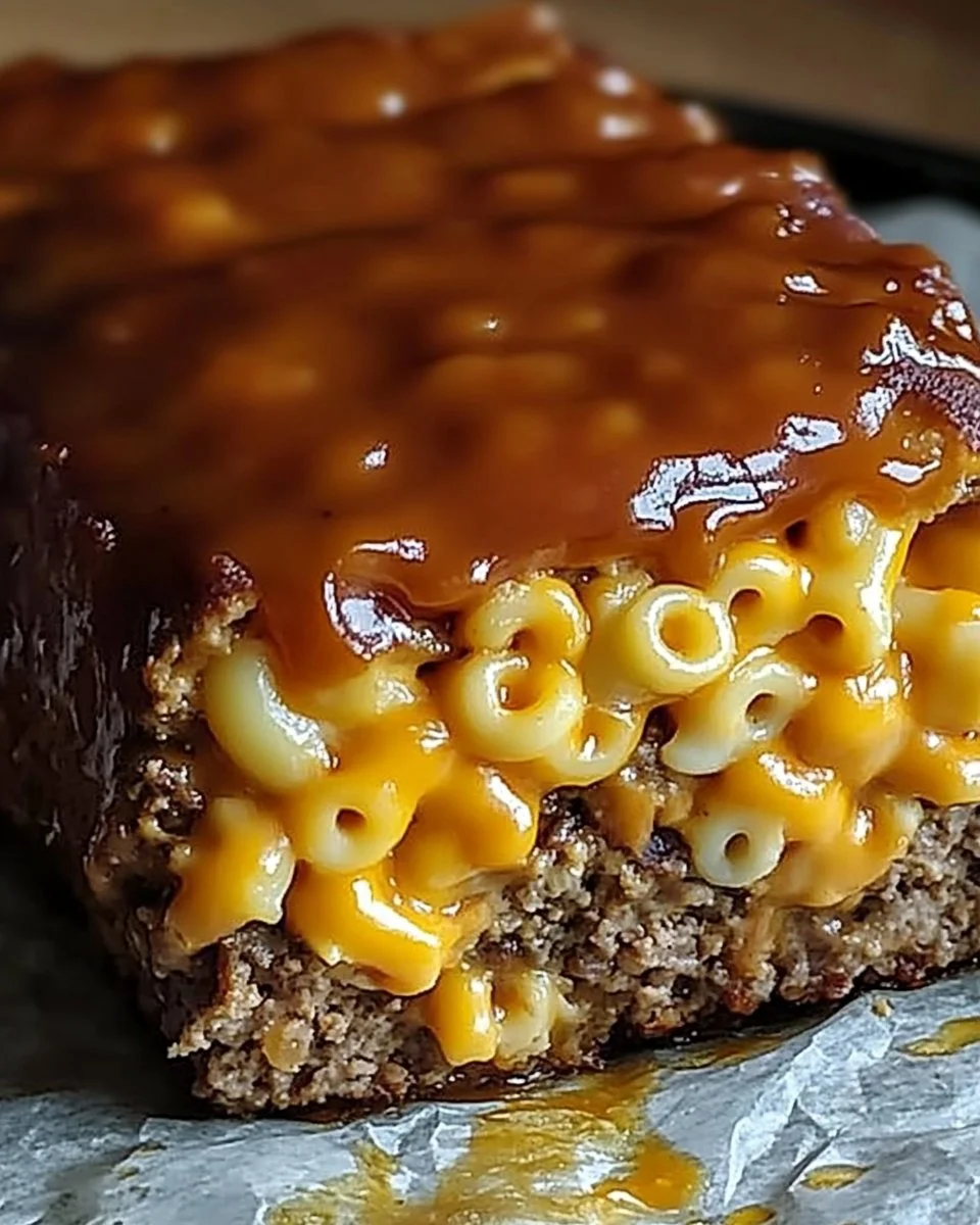 The Ultimate Mac 'N' Cheese-Stuffed Meatloaf