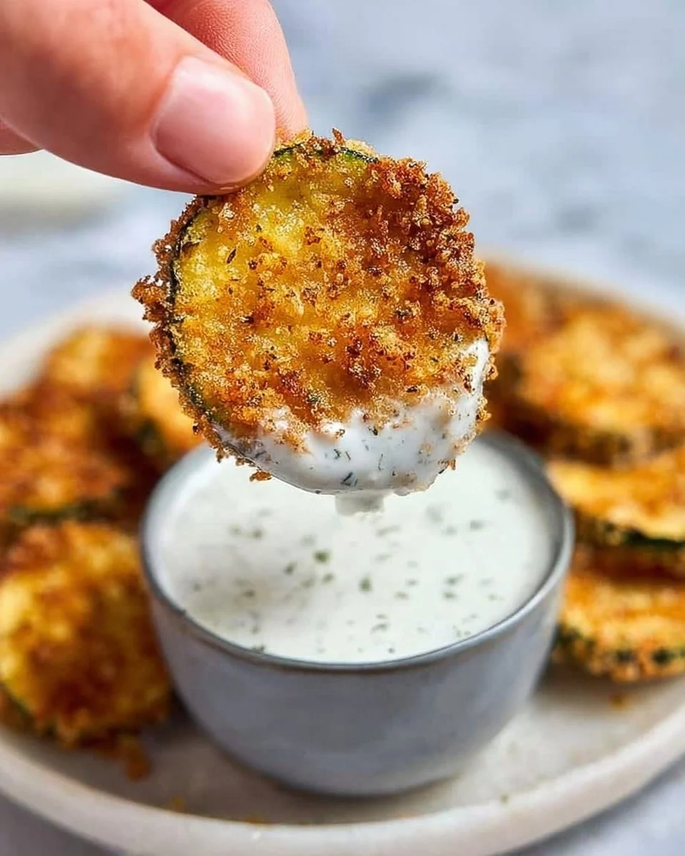 Air Fryer Zucchini Chips