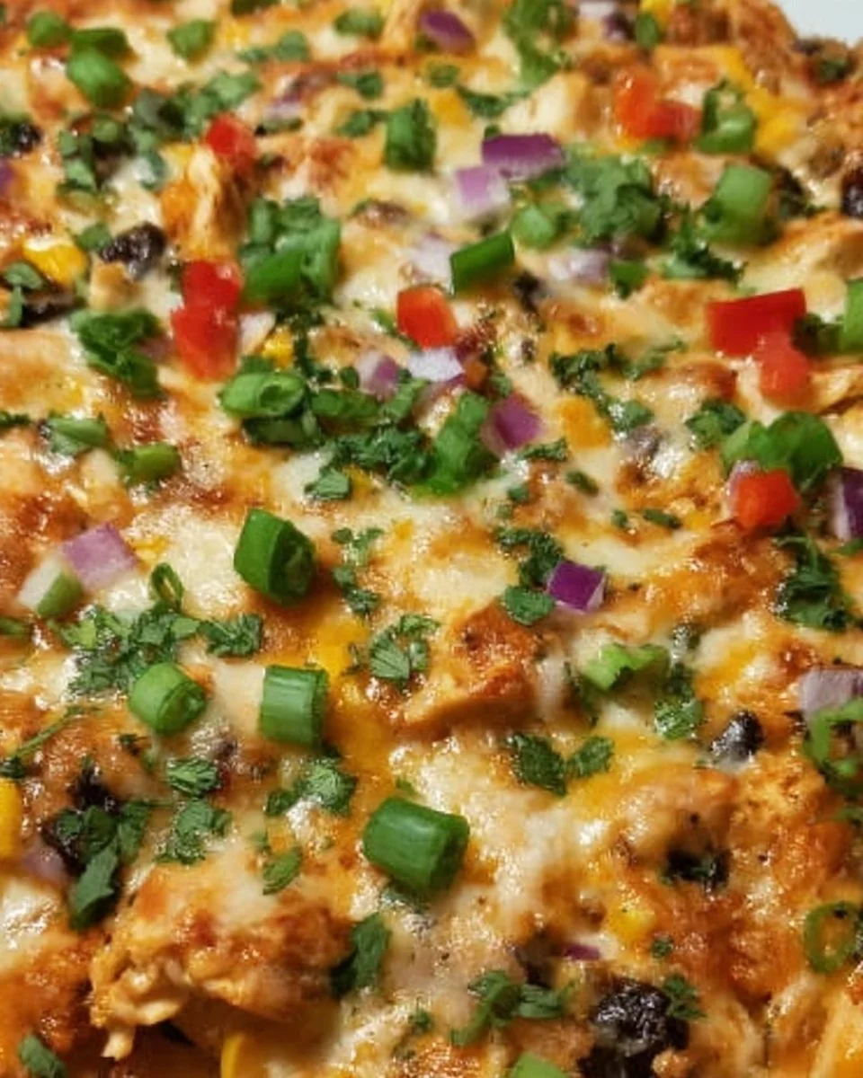Chicken Burrito Casserole