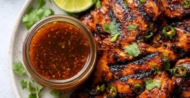 Chili Lime Marinade for grilling chicken and vegetables