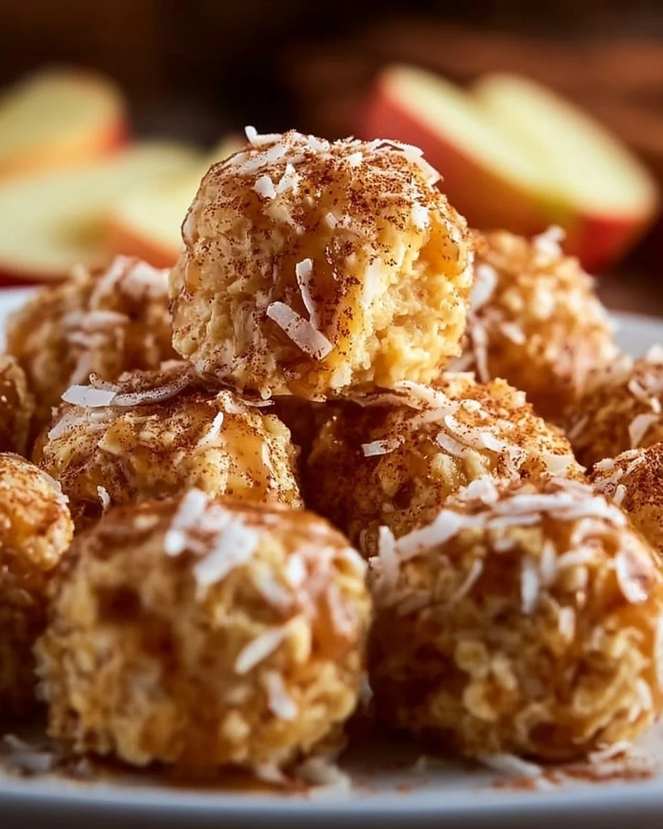 Cinnamon Apple Cottage Cheese Bites