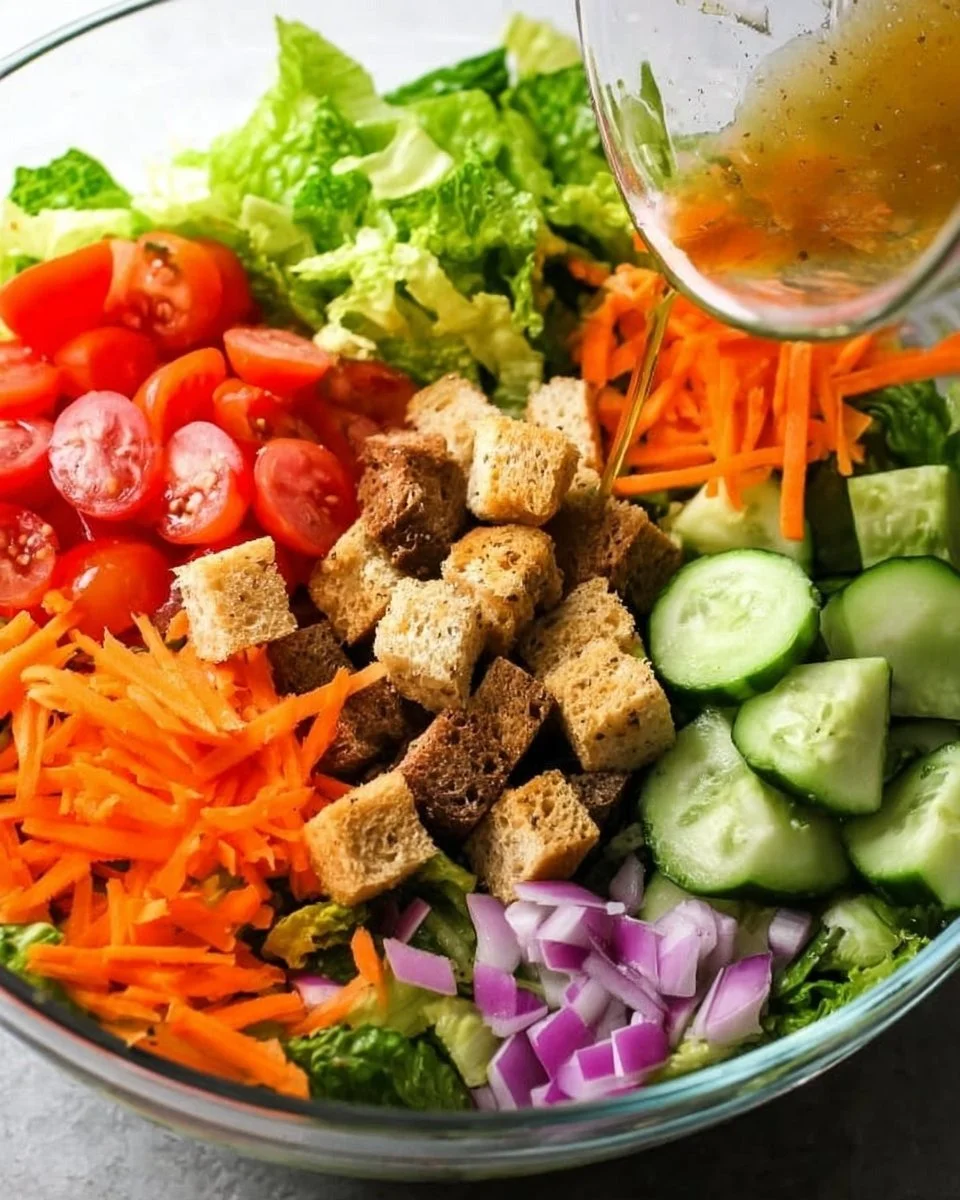 Classic House Salad - Quick and Easy