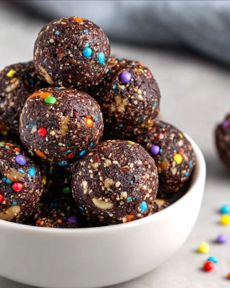 Cosmic Brownie Bites (Healthy & Gluten-Free)