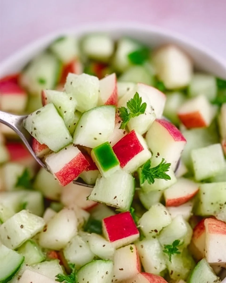 Cucumber Apple Salad