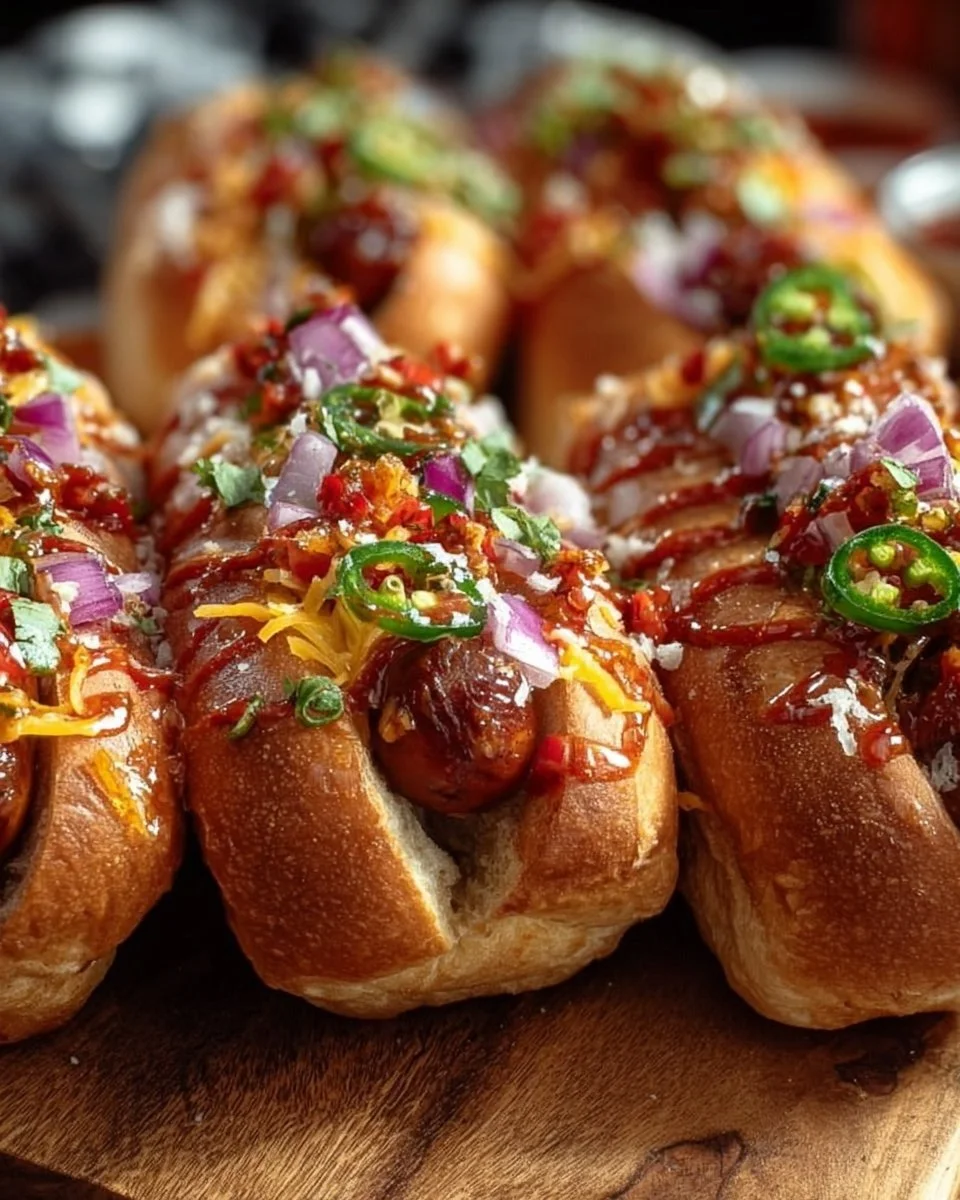 Flavorful Firecracker Hot Dogs