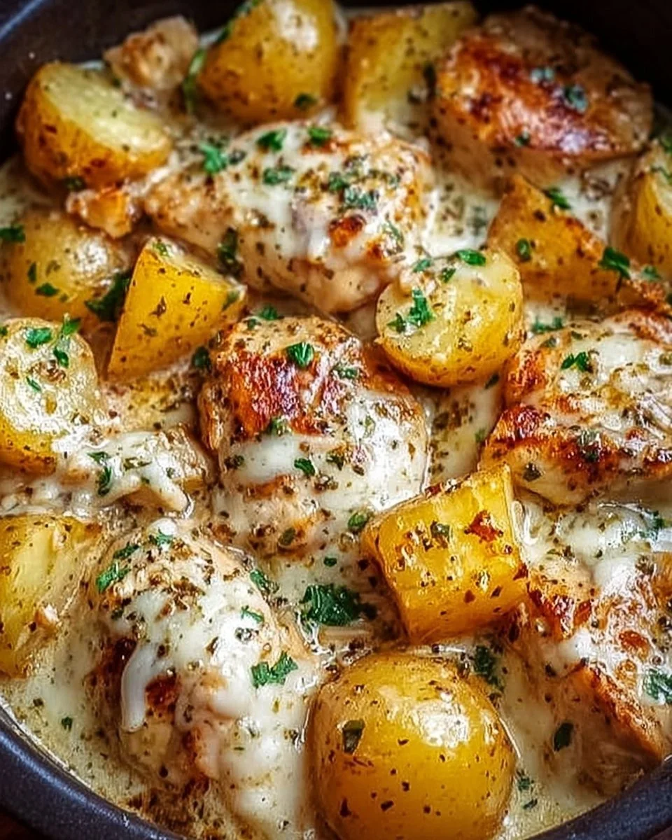Garlic Parmesan Crockpot Chicken and Potatoes: An Incredible Ultimate Recipe