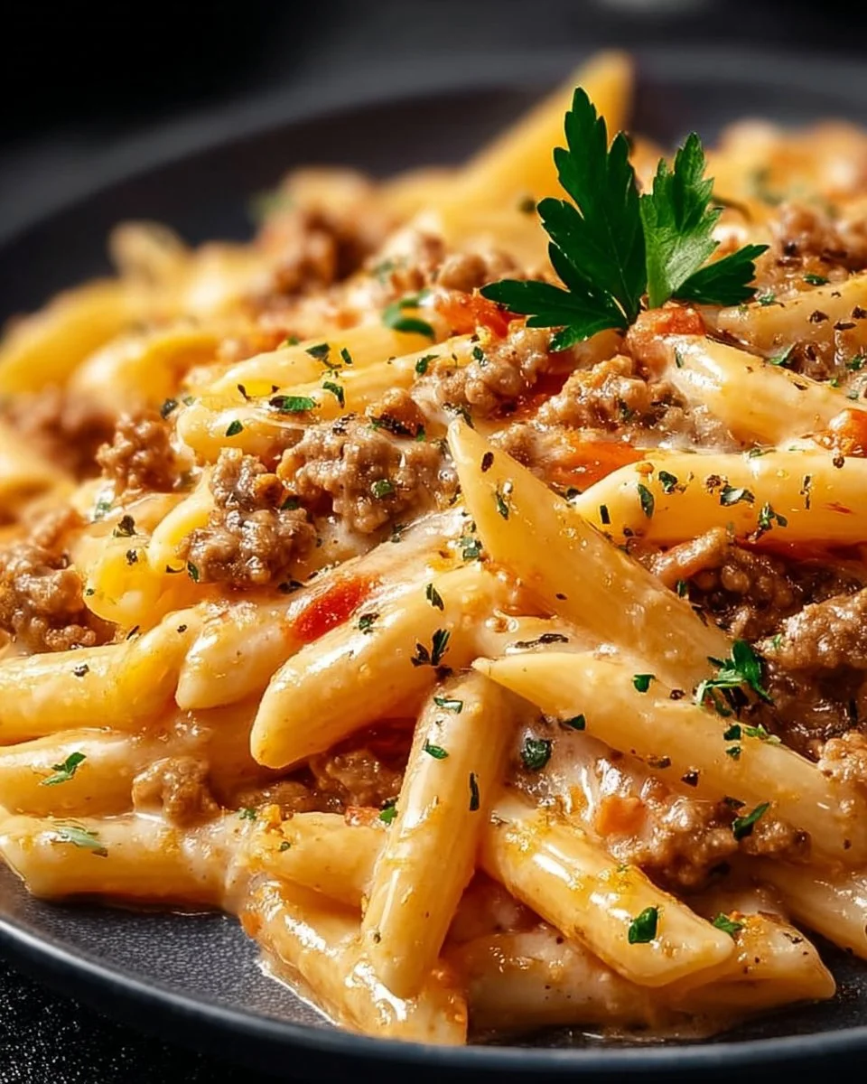 Gordon Ramsay's ground turkey pasta dish served in a bowl