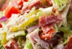 Italian Grinder Salad featuring fresh ingredients and vibrant flavors