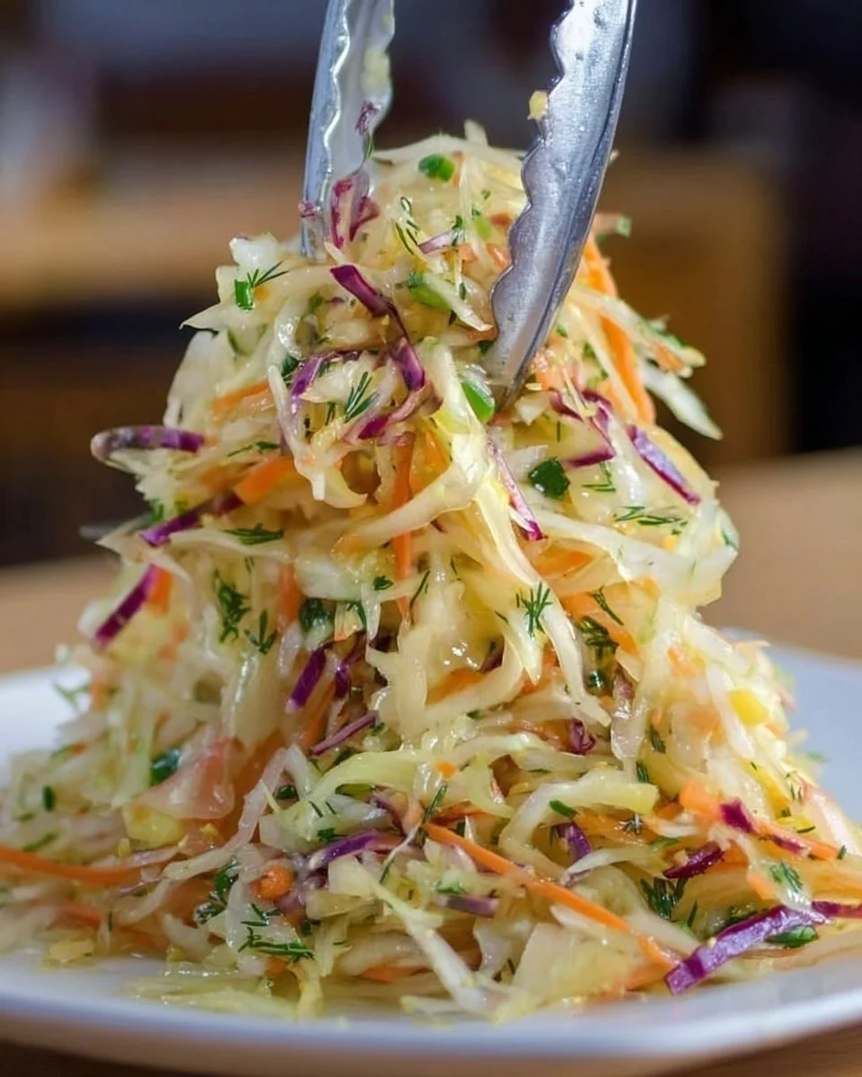 Old Fashion Sauerkraut Salad
