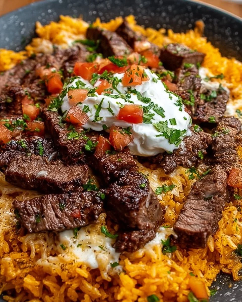Steak Queso Rice: A Flavorful Recipe