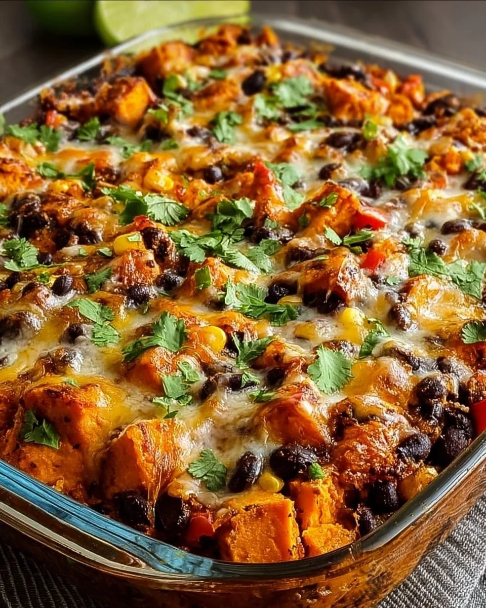 Sweet Potato and Black Bean Casserole: An Incredible 5-Layer Wholesome Delight