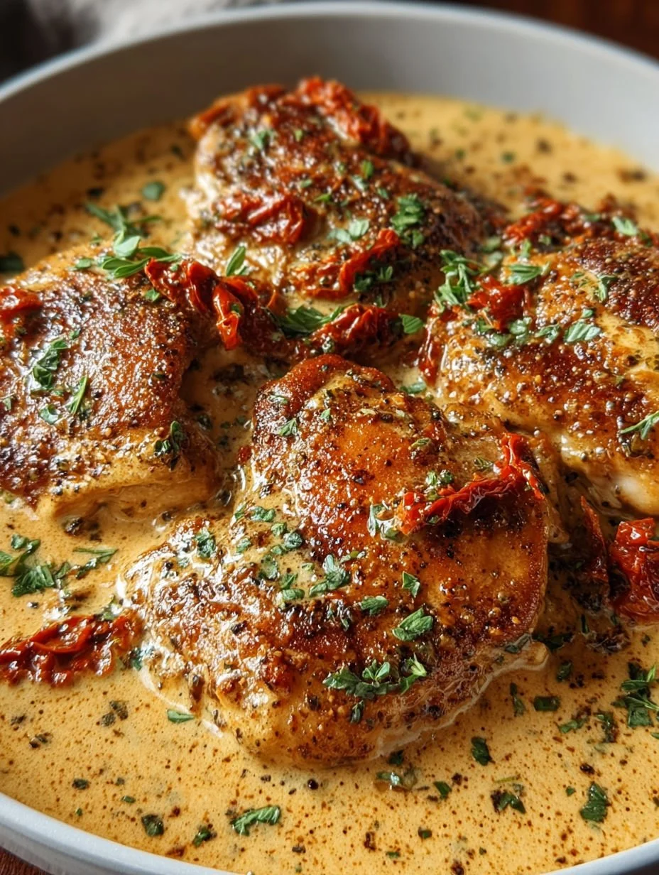 Cajun Chicken in Creamy Tomato Sauce