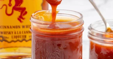 Fireball BBQ Sauce bottle showcasing its spicy flavor and grilling versatility.